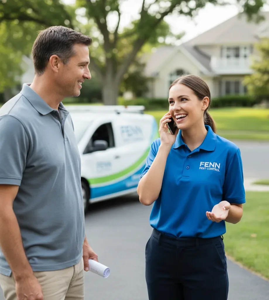 Fenn Pest Control customer support in East Falmouth